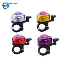 Hot Promotion Knocking Bike Bell Children Diamond Colorful Custom Steel Aluminum Mini Kids City Bicycle Bell