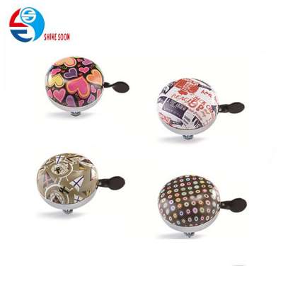 Beauty color 80mm Ding dong bike bicycle Bell ring Steel material Bike Bell High Quality Bicycle bike Bell