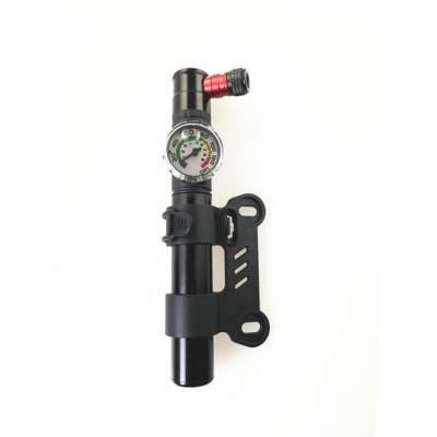 Portable Presta and Schrader Valve mini tire inflator pump 120 psi co2 airbag inflator bicycle bike mini pump